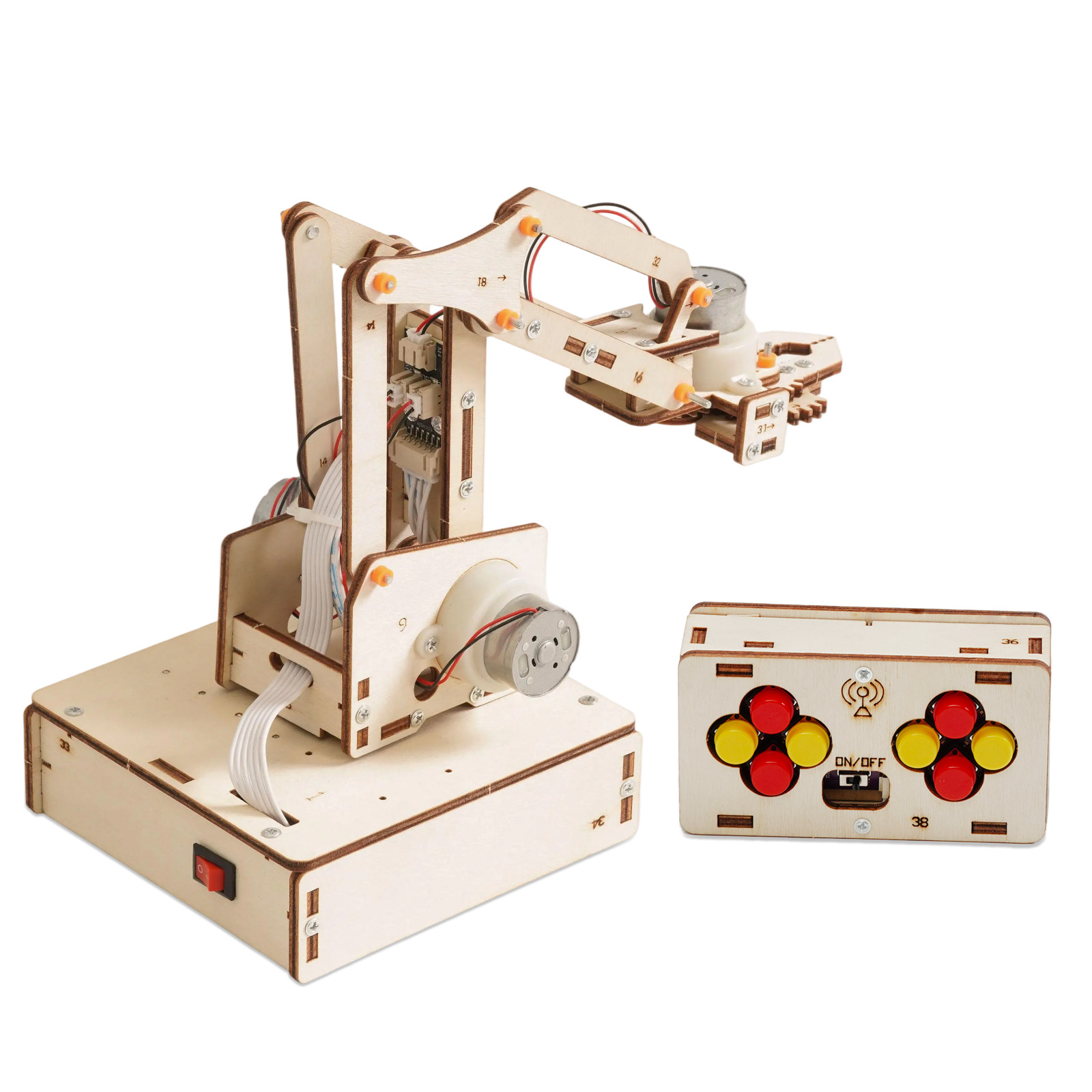 Diy Electronics Kids - DIY Wireless Remote Control Mechanical Arm