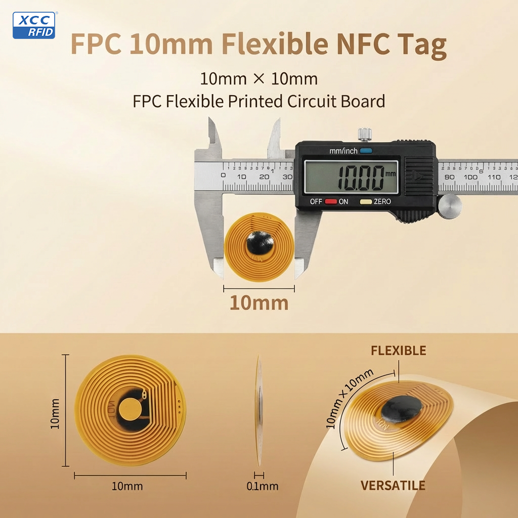 10mm NTAG213 FPC Flexible RFID - огляд і ціна Diy Electronics Toys