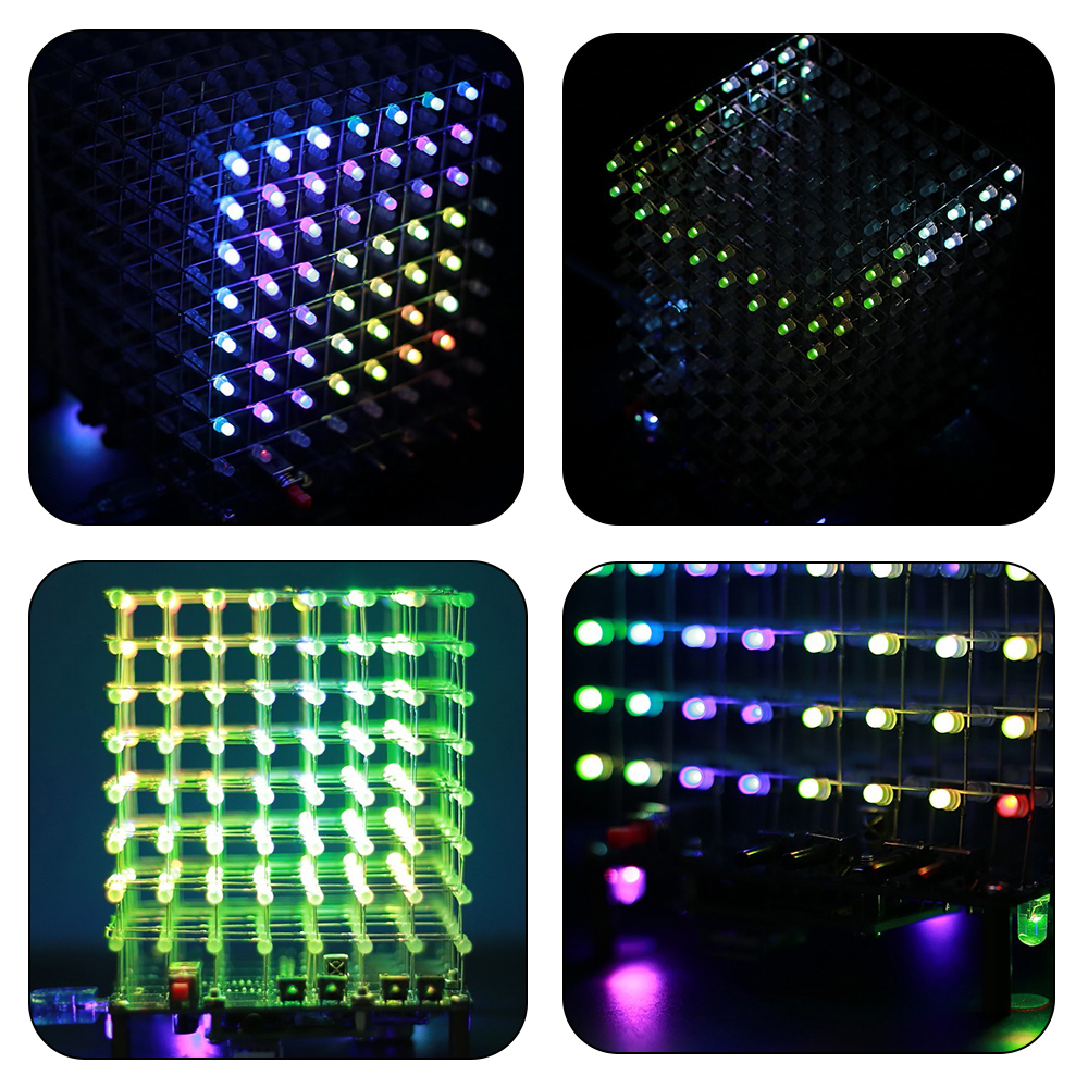 DIY Electronic Kit RGB Music L - огляд і ціна Diy Electronics India