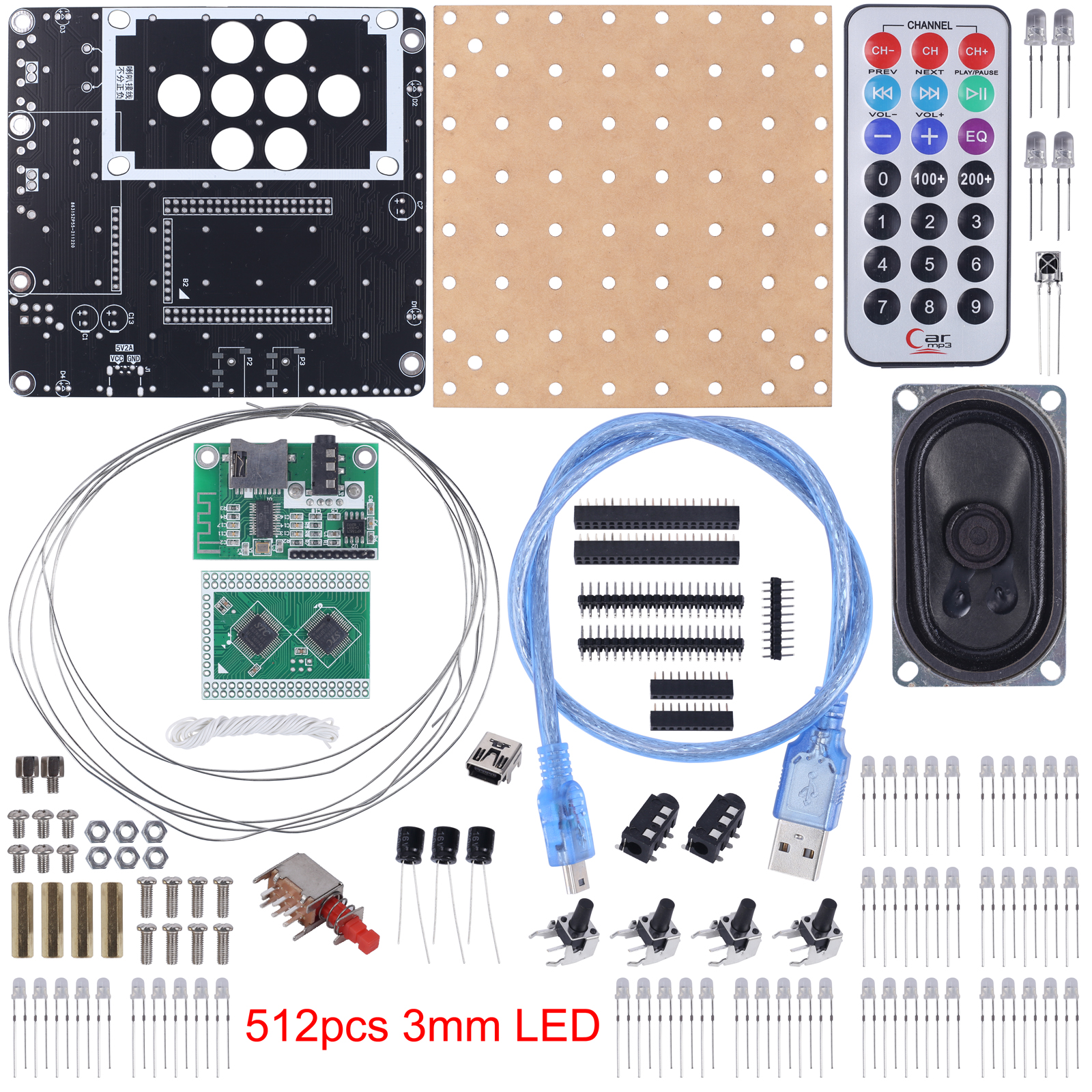 DIY Electronic Kit RGB Music L - огляд і ціна Diy Electronics India