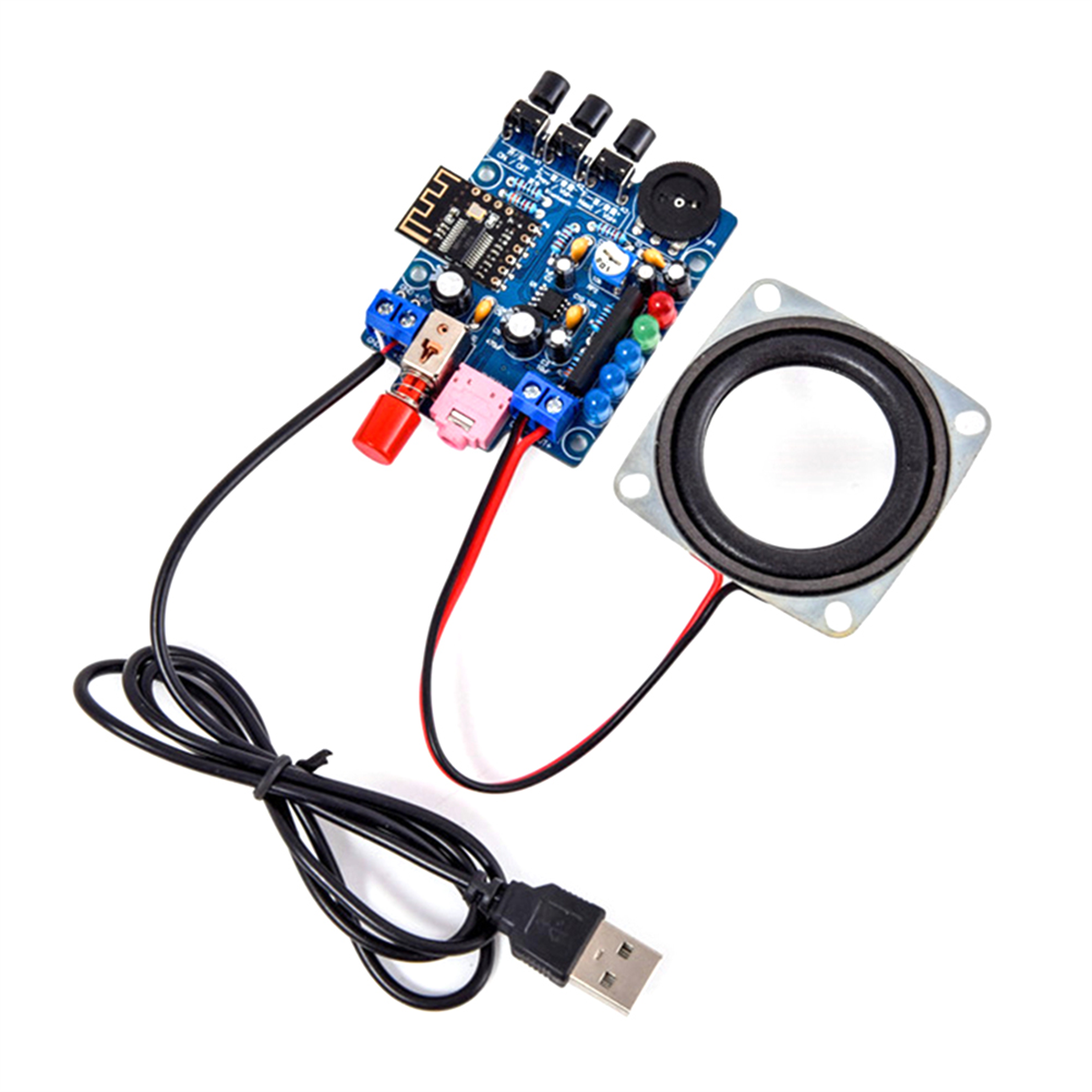 HU-009 Bluetooth Speaker Mini  - огляд і ціна Diy Electronics Components Kit