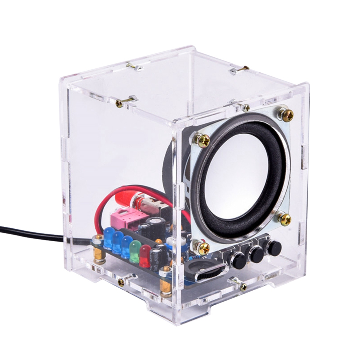 HU-009 Bluetooth Speaker Mini  - огляд і ціна Diy Electronics Components Kit