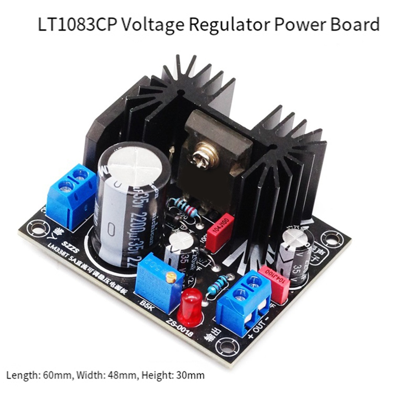 ABZZ-LT1083 7A Output Adjustab - огляд і ціна Diy Electronics Power Supply