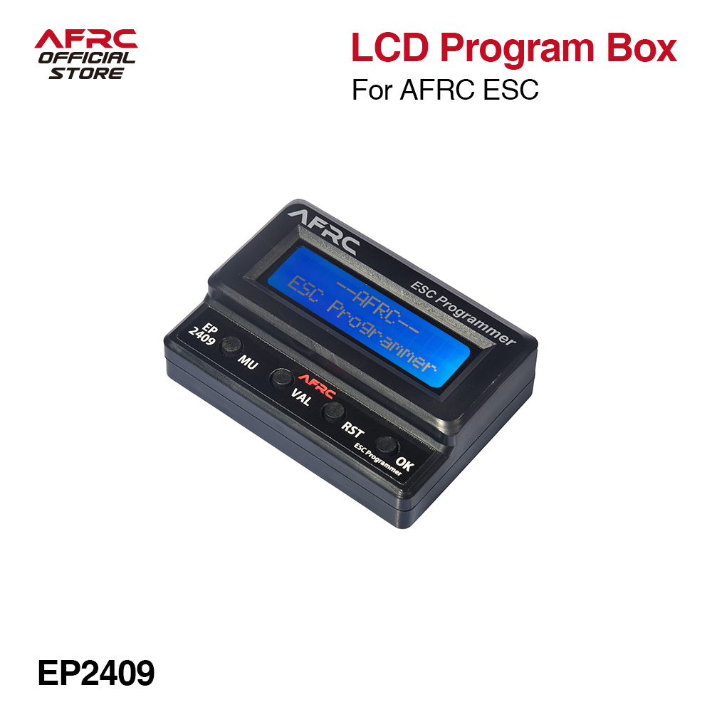 AFRC EP2409 LCD ESC programmer - огляд і ціна Diy With Electronics
