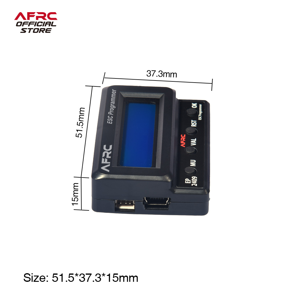 AFRC EP2409 LCD ESC programmer - огляд і ціна Diy With Electronics