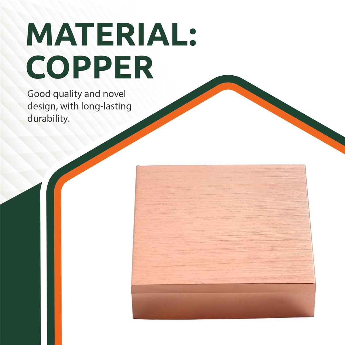 useful 40x40x11mm Pure Copper  - огляд і ціна Useful Diy Electronics