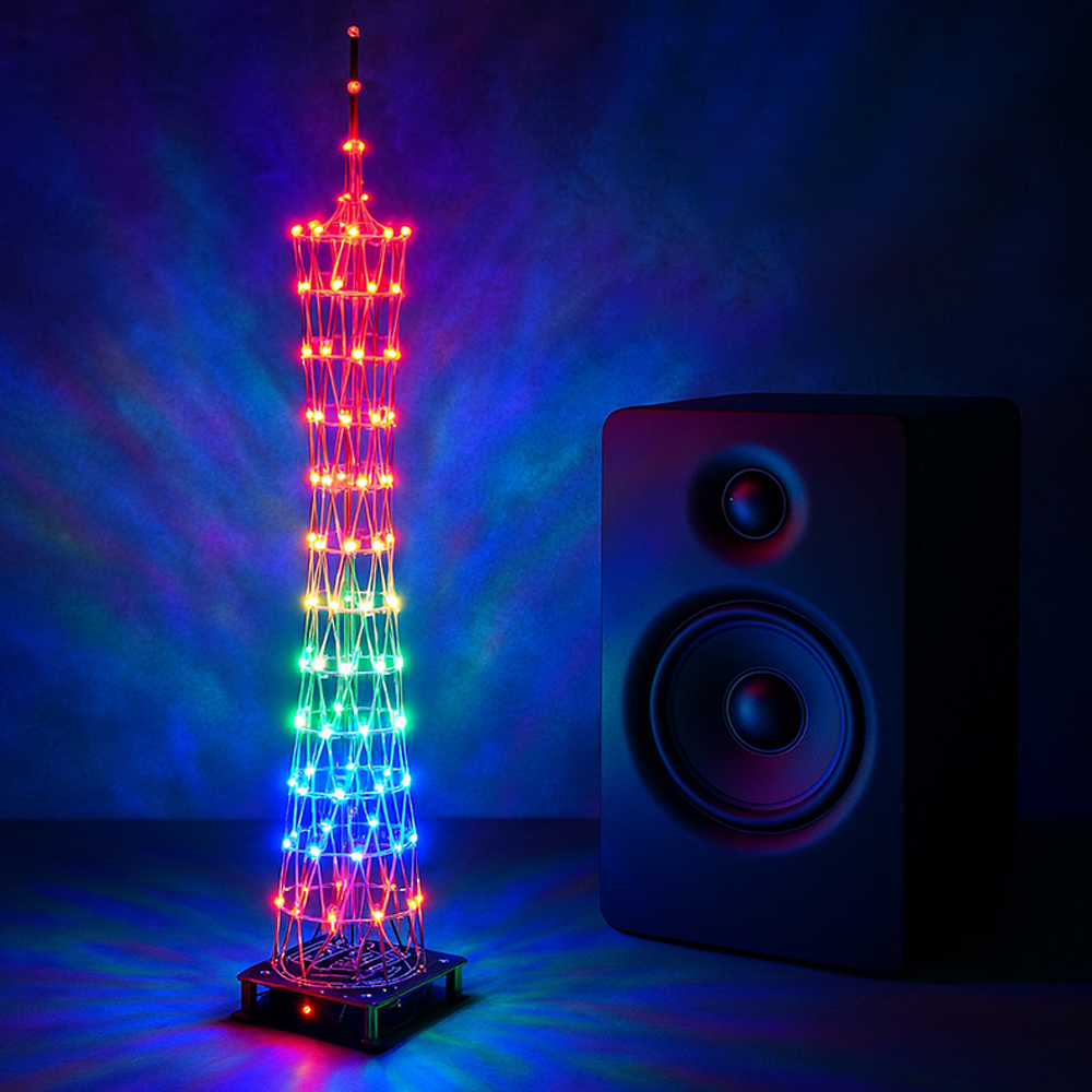 DIY LED Small Guangzhou Tower  - огляд і ціна Diy Electronics India