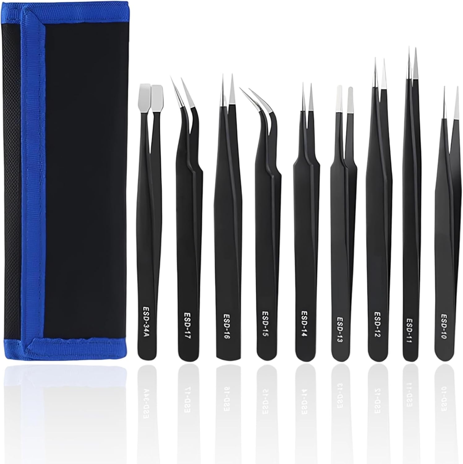 Precision Anti-static Tweezers - огляд і ціна Soldering Iron Kit