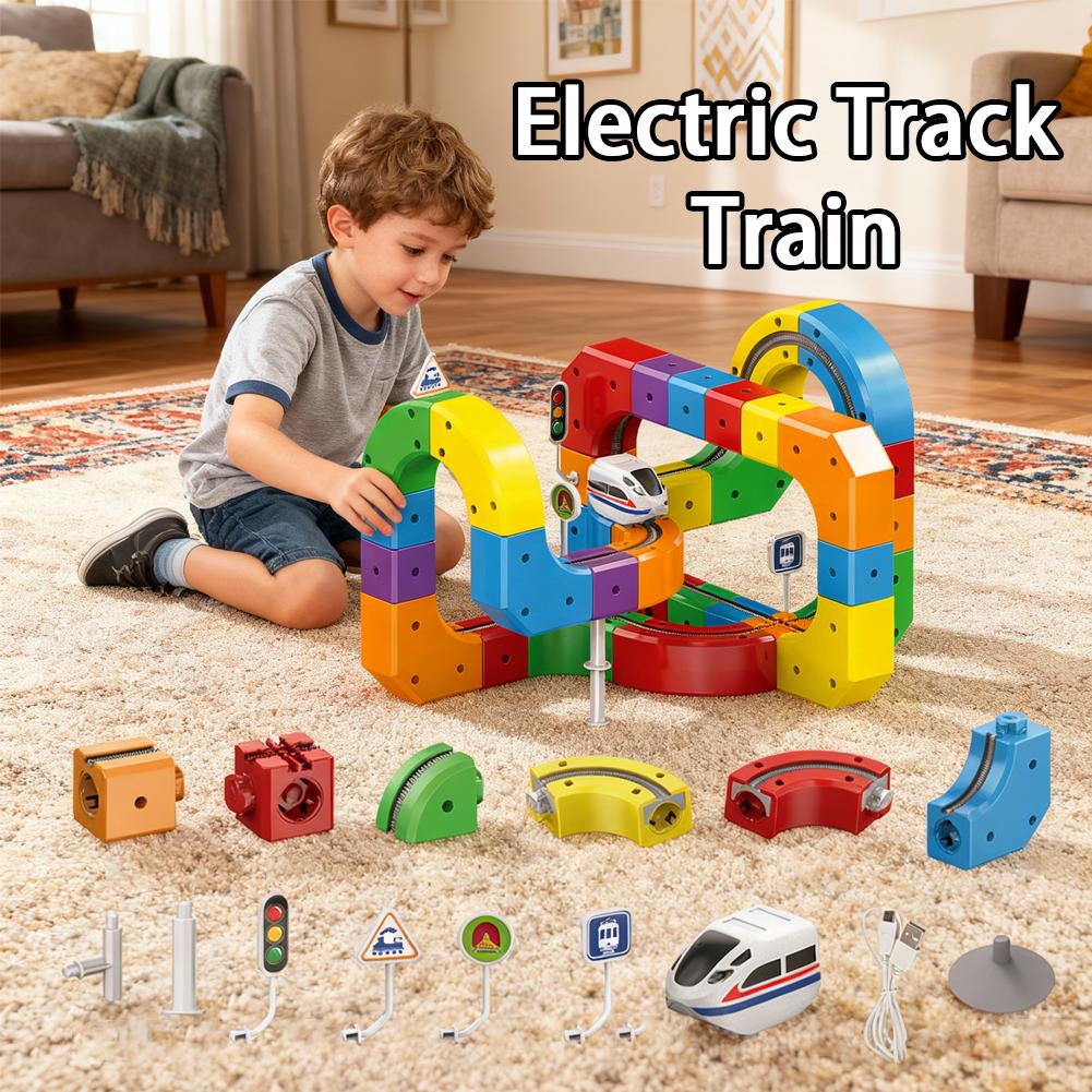 DIY Assembly Magic Track Train - огляд і ціна Diy Electronics Toys