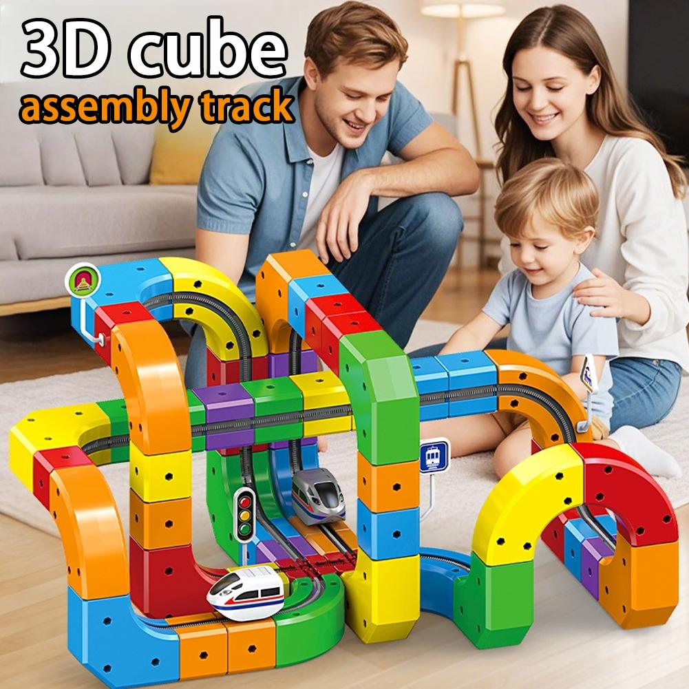 DIY Assembly Magic Track Train - огляд і ціна Diy Electronics Toys
