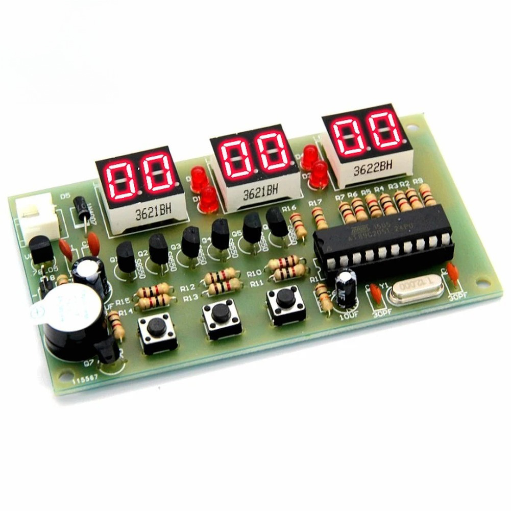 12V Digital Clock DIY Kit Alar - огляд і ціна Useful Diy Electronics
