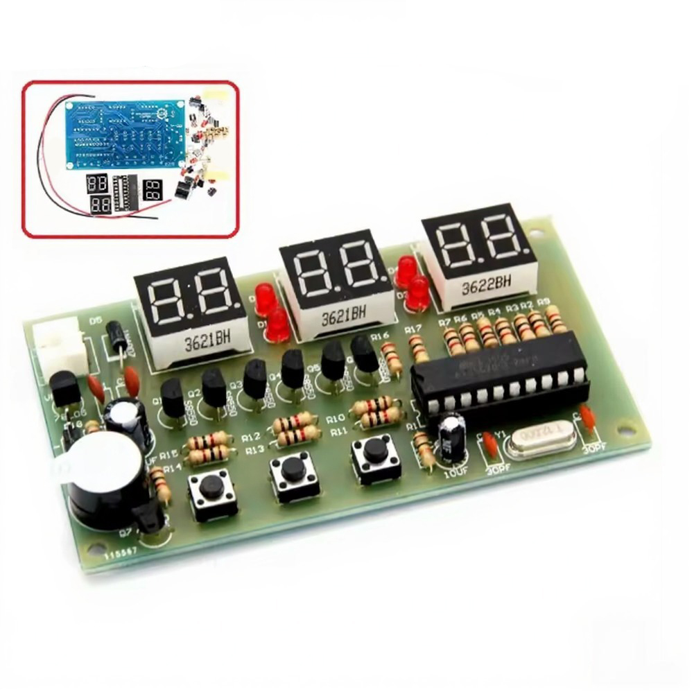 12V Digital Clock DIY Kit Alar - огляд і ціна Useful Diy Electronics
