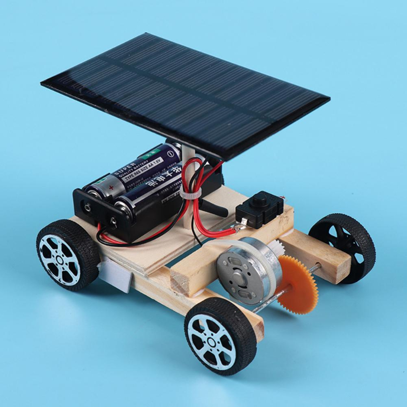 Assemble Solar Car Creative In - огляд і ціна Diy Electronics Kids