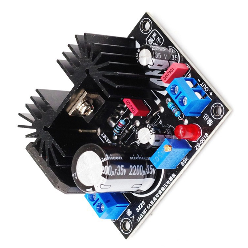 A13E-LM338 5A Output Filament  - огляд і ціна Diy Electronics Power Supply