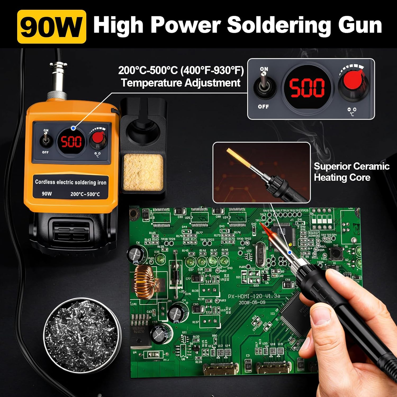 NEW Cordless Soldering Iron fo - огляд і ціна Diy Electronics Power Supply