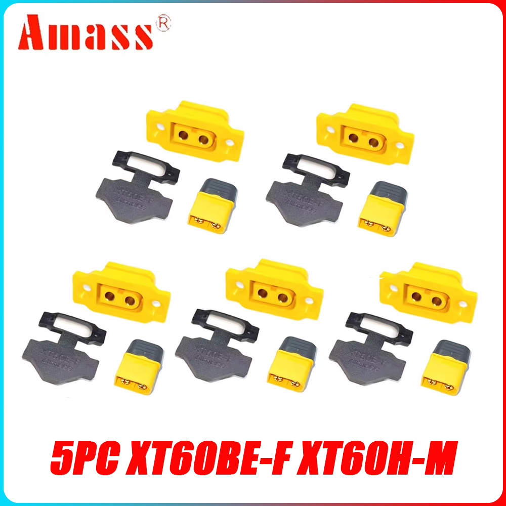 5PCS Amass XT60BE-F & XT60H Ba - огляд і ціна Diy Electronics Power Supply