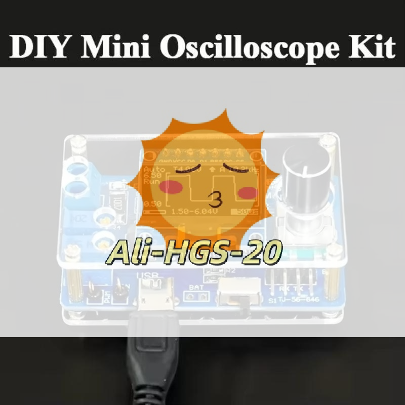 Oscilloscope DIY Mini Kit STC8 - огляд і ціна Diy Home Electronics Lab