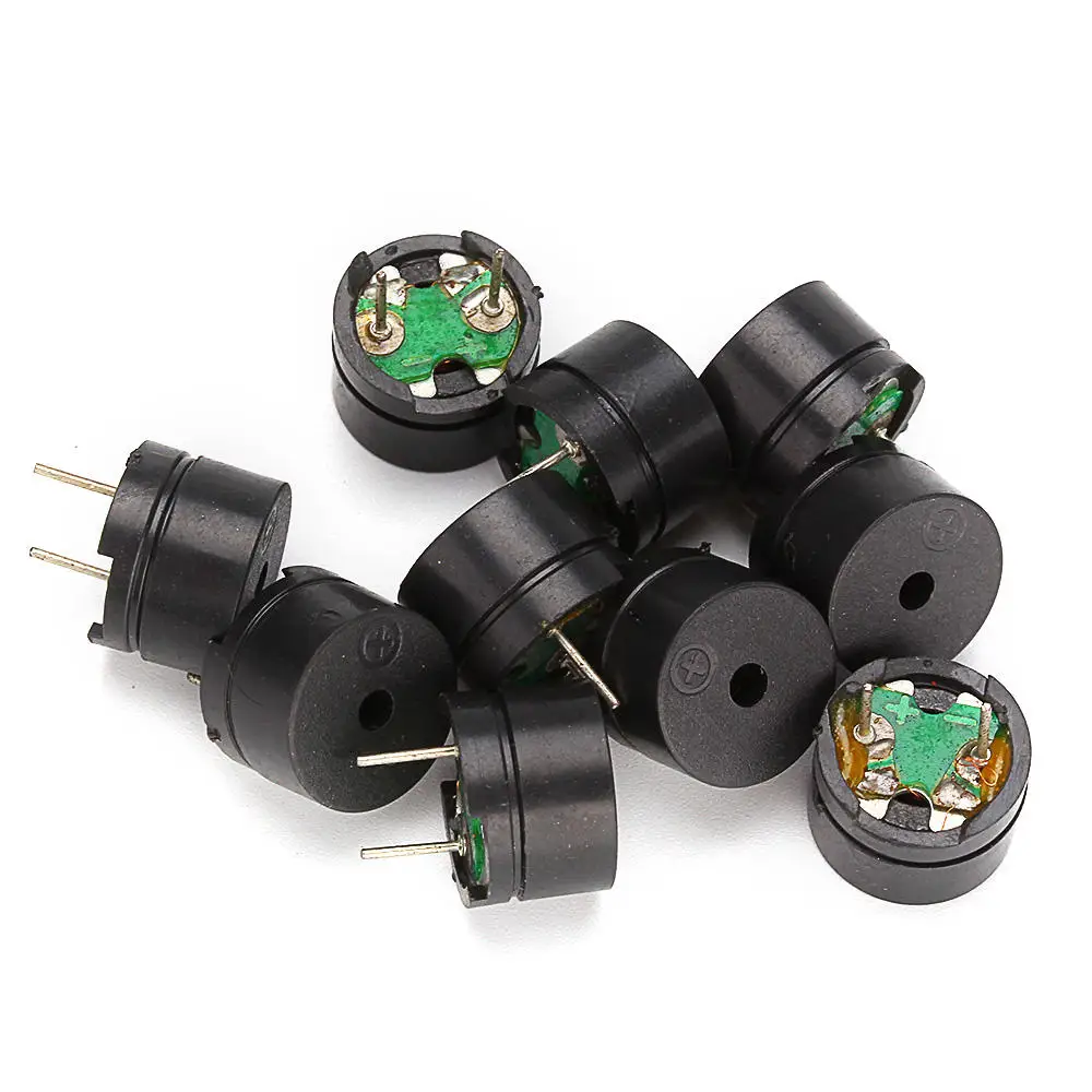 10PCS Passive Buzzer AC 12MMx8 - огляд і ціна Useful Diy Electronics