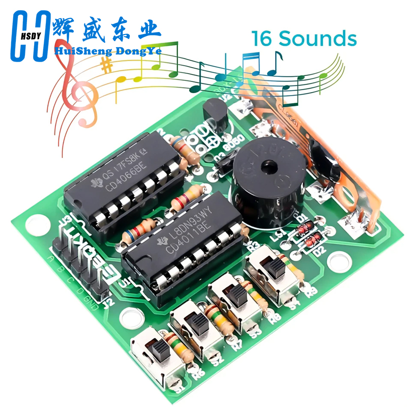 16 Music Sound Box BOX-16 Boar - огляд і ціна Diy Electronics Kids