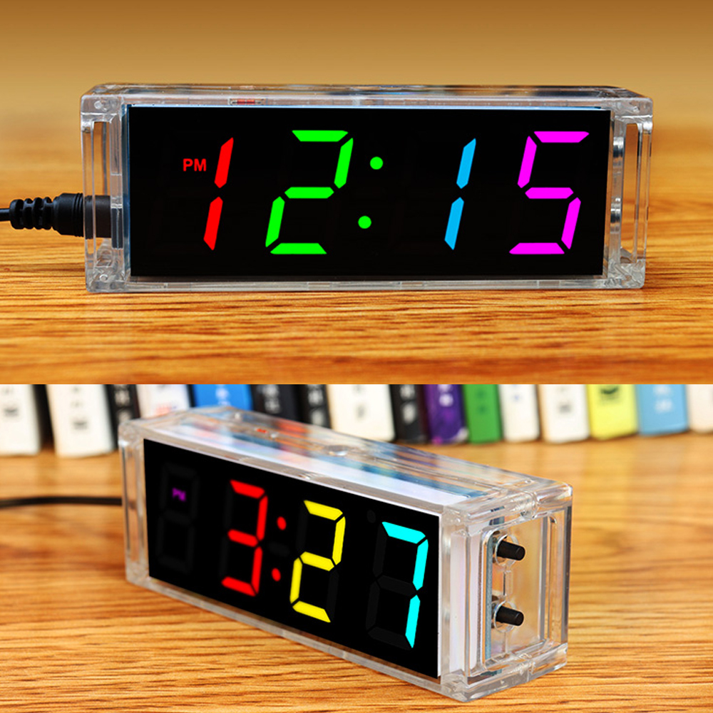 Digital Tube DIY Clock Kit Tem - огляд і ціна Diy Electronics Repair Kit