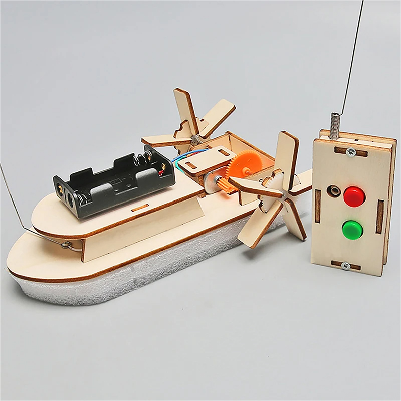 DIY Boat Model Science Toys Ki - огляд і ціна Diy Electronics Kids