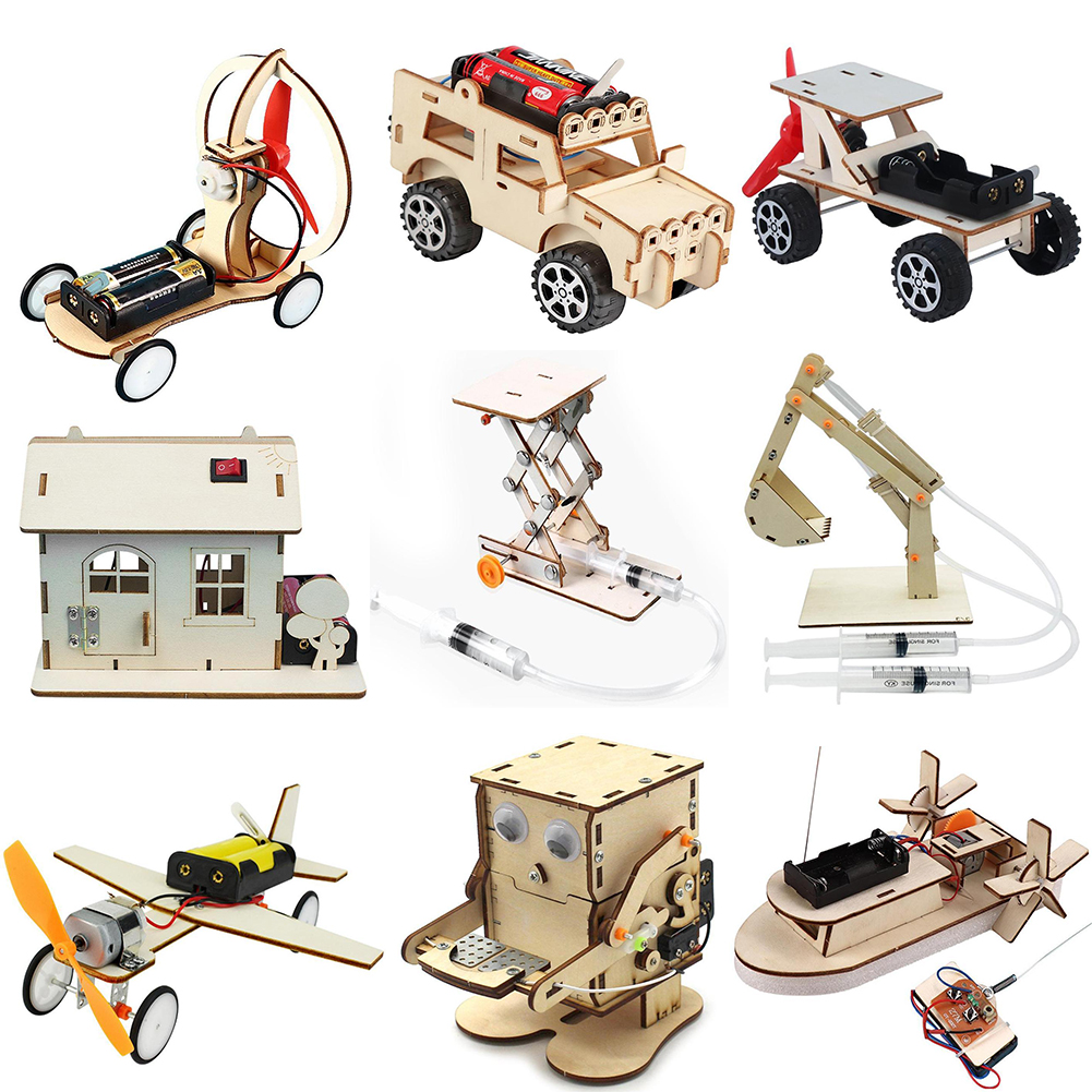 DIY Boat Model Science Toys Ki - огляд і ціна Diy Electronics Kids
