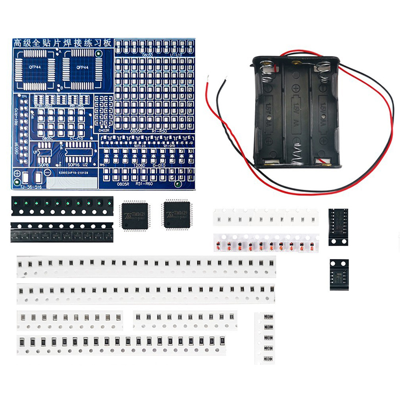 SMD/SMT Components Soldering P - огляд і ціна Diy Electronics Components Kit