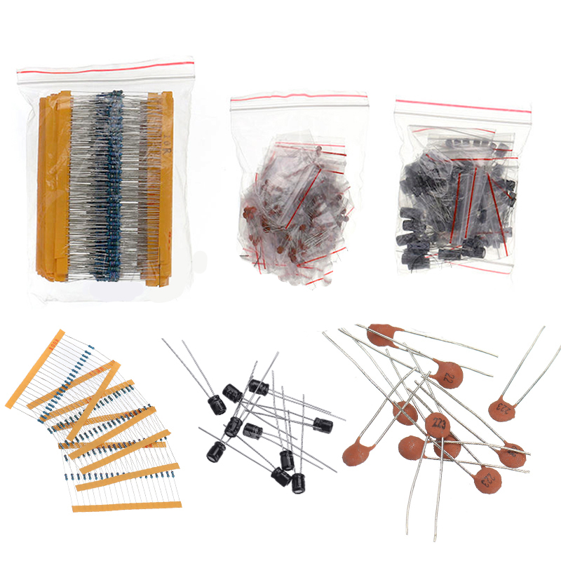 New 1400PCS Basic Electronic C - огляд і ціна Diy Electronics Components Kit