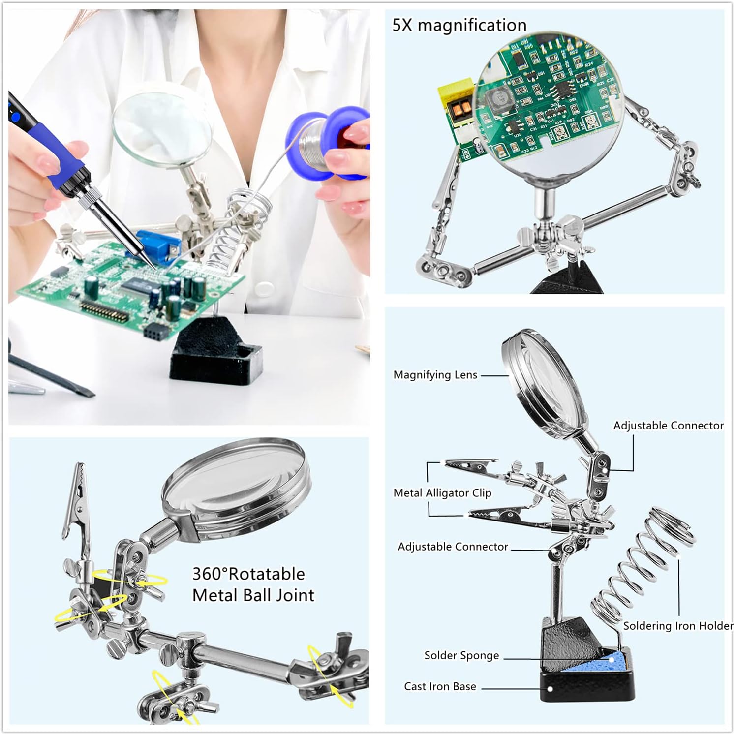 Soldering Iron Kit, 100W LCD D - огляд і ціна Soldering Iron Kit