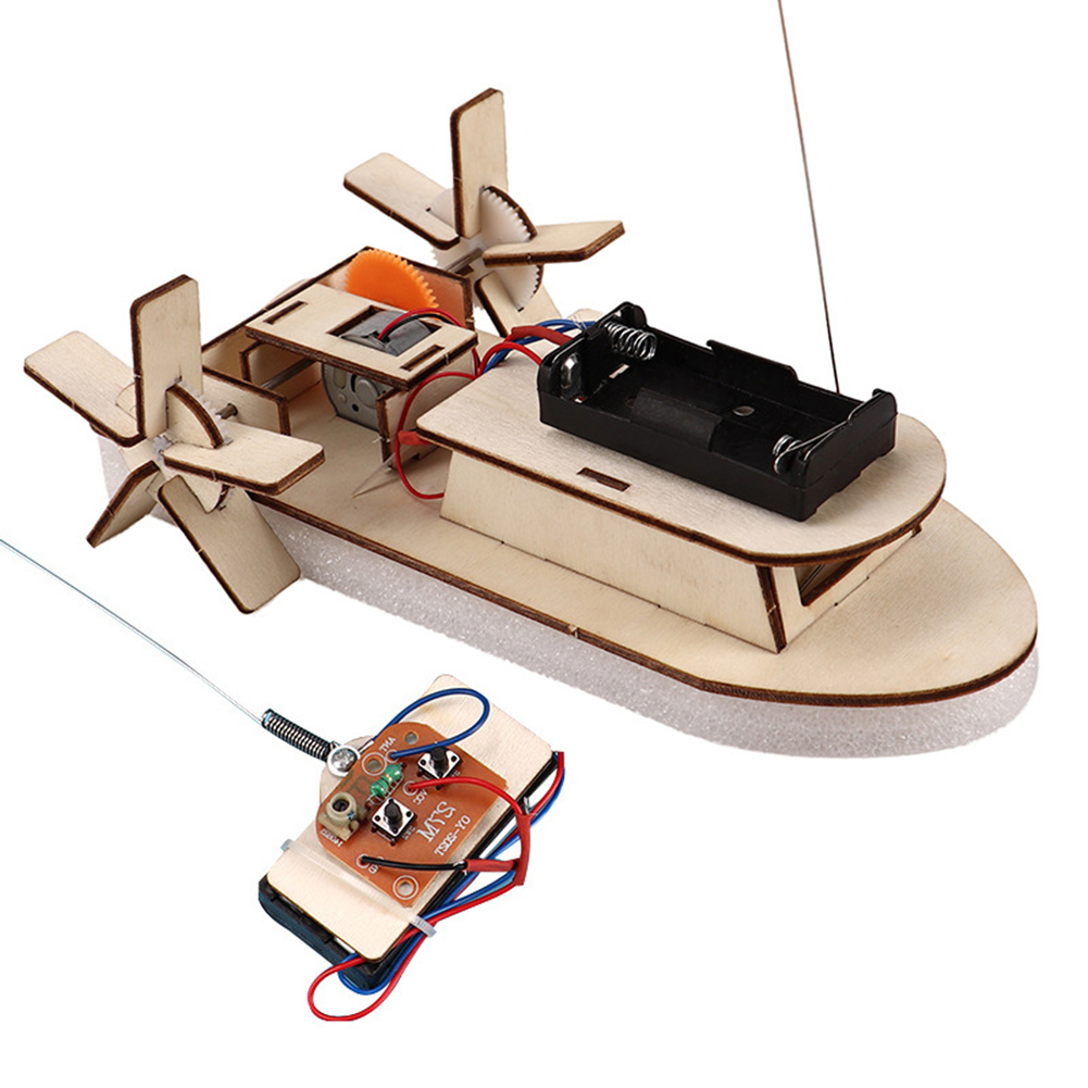 DIY Boat Model Science Toys Ki - огляд і ціна Diy Electronics Kids