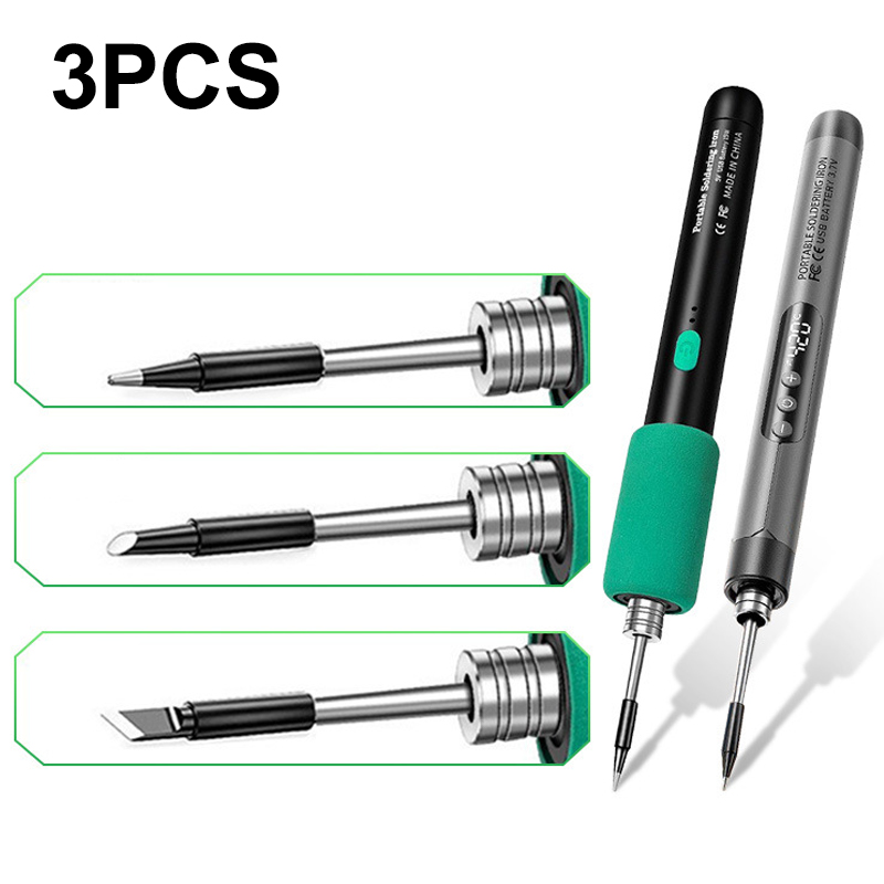 3Pcs USB Soldering Iron Tip wi - огляд і ціна Useful Diy Electronics