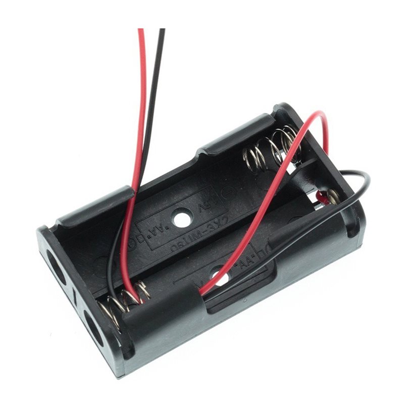 AAAEL-100Pcs 2AA Battery Case  - огляд і ціна Diy Electronics Power Supply