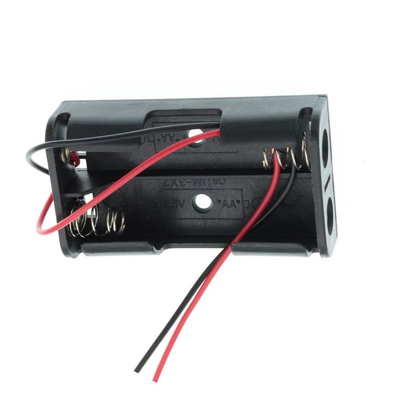 AAAEL-100Pcs 2AA Battery Case  - огляд і ціна Diy Electronics Power Supply
