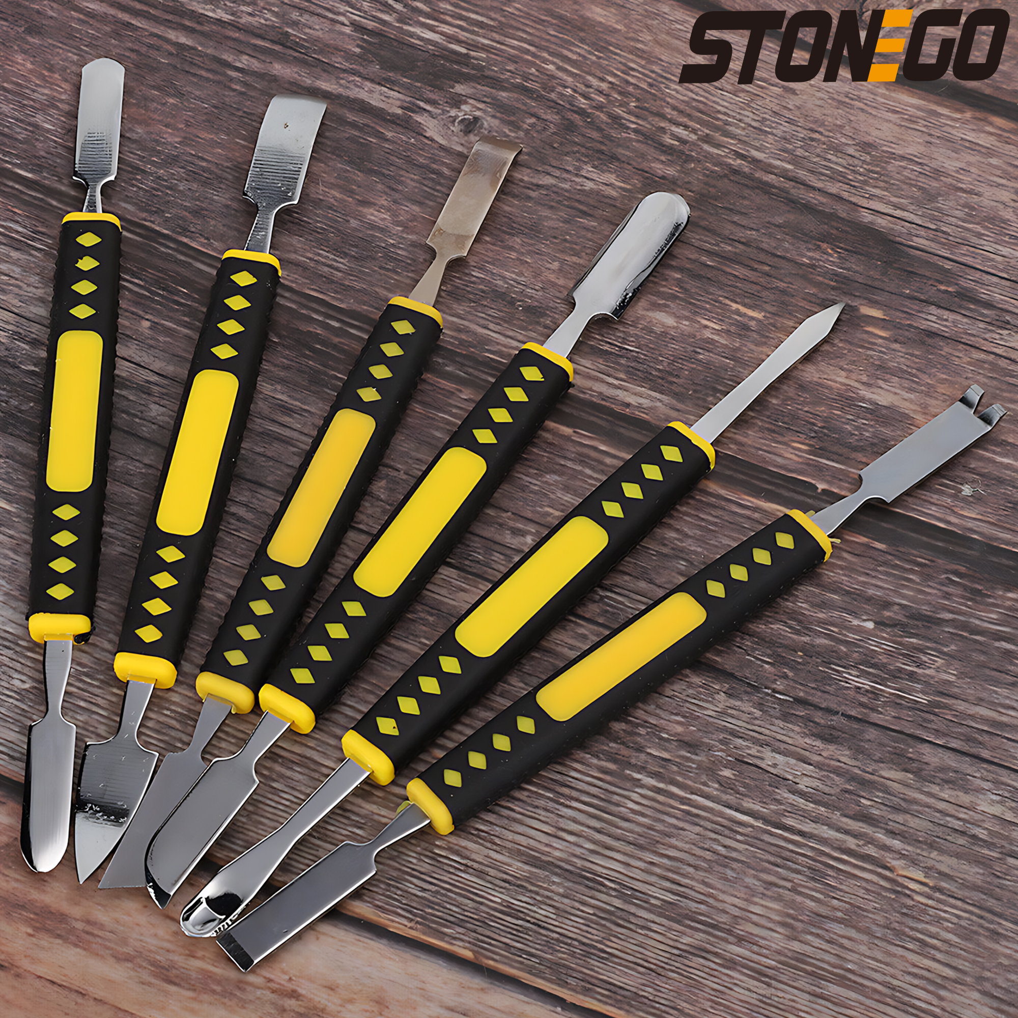 STONEGO  Metal Pry Bar Tool Se - огляд і ціна Diy Electronics Repair Kit