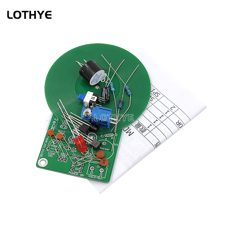 DC 3V-5V Metal Detector Kit DI - огляд і ціна Soldering Iron Kit