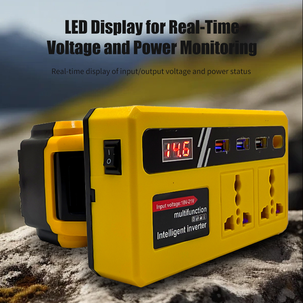 Power Inverter DC 18V To 220V  - огляд і ціна Diy Electronics Power Supply