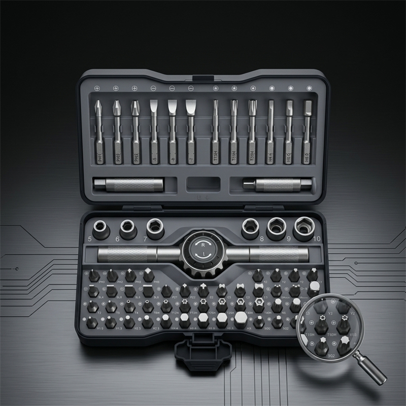 69 in 1 Ratchet Screwdriver Se - огляд і ціна Diy Electronics Repair Kit