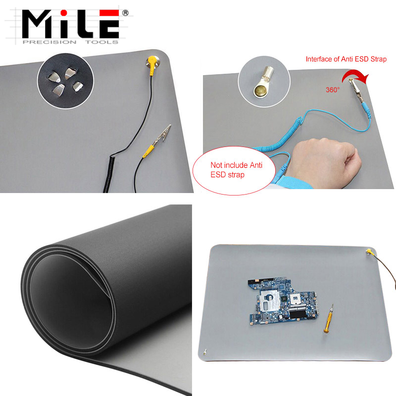 710x500x2mm Anti-Static ESD Ma - огляд і ціна Diy Electronics Repair Kit