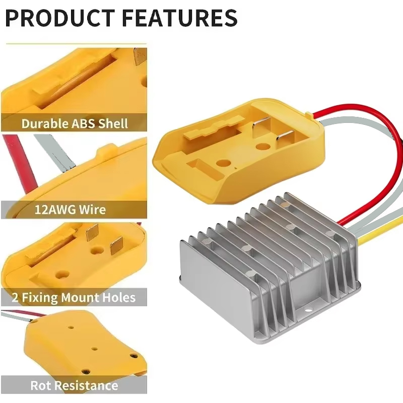 For Dewalt 18V Battery Holder  - огляд і ціна Diy Electronics Power Supply