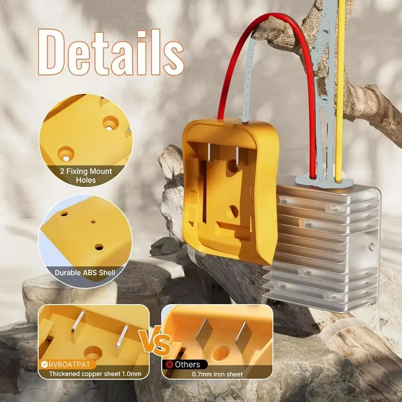 For Dewalt 18V Battery Holder  - огляд і ціна Diy Electronics Power Supply