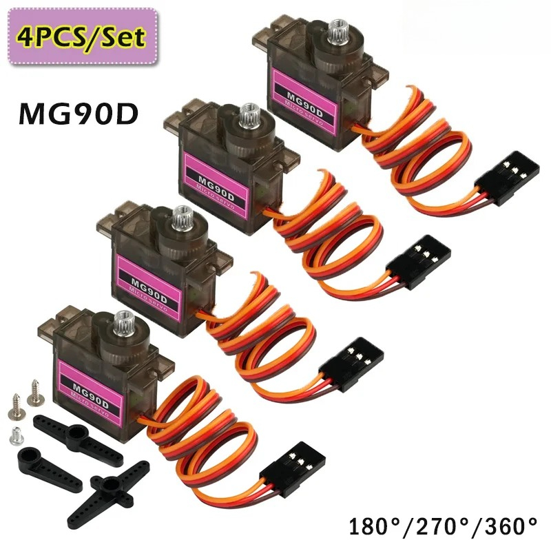4CPS/Set 9g MG90D Micro Digita - огляд і ціна Servo Motor Sg90