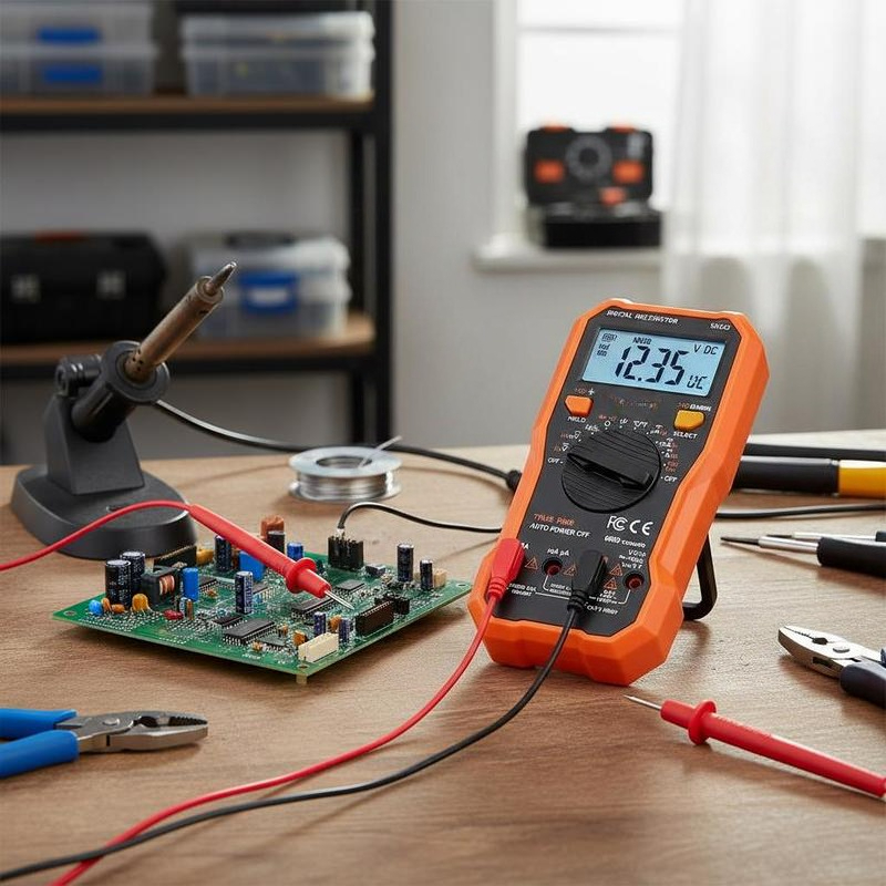 AC DC Voltage Tester 6000 Coun - огляд і ціна Diy Home Electronics Lab