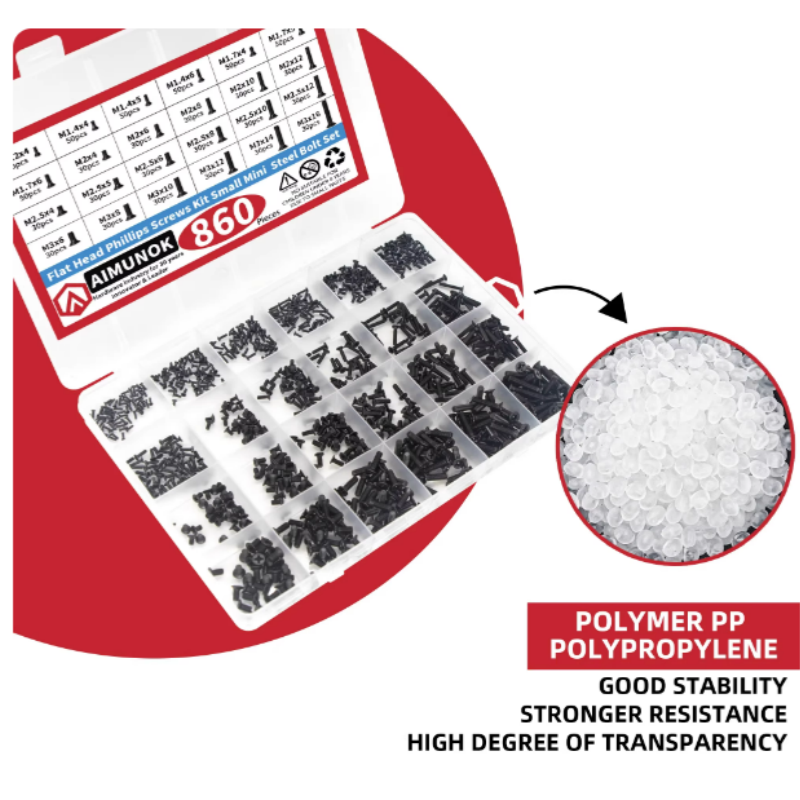 860PCS Small Screws Assortment - огляд і ціна Diy Electronics Repair Kit
