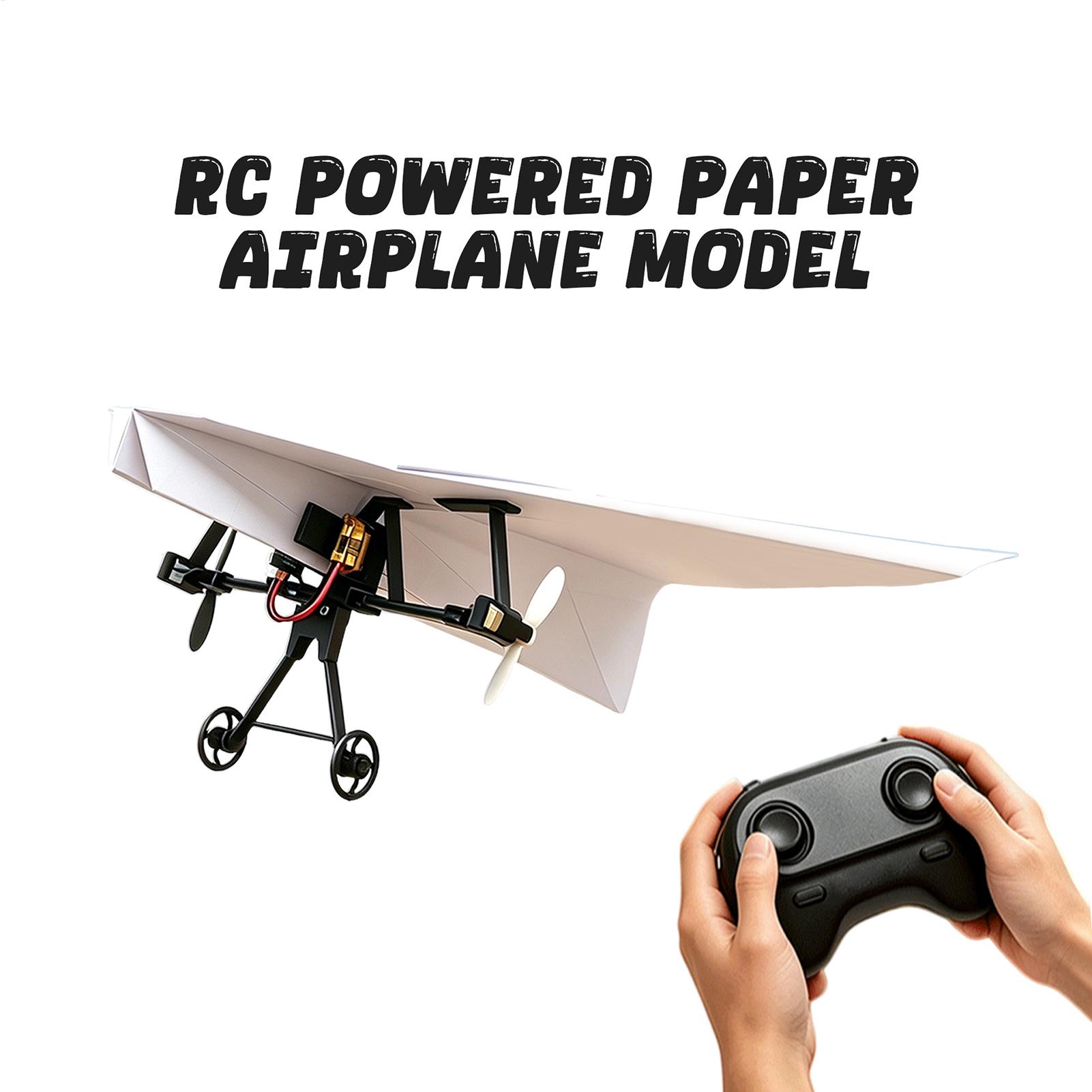 RC Paper Airplane Kit DIY Airc - огляд і ціна Diy Electronics Power Supply