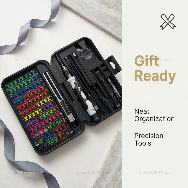 132 in 1 Precision Screwdriver - огляд і ціна Useful Diy Electronics