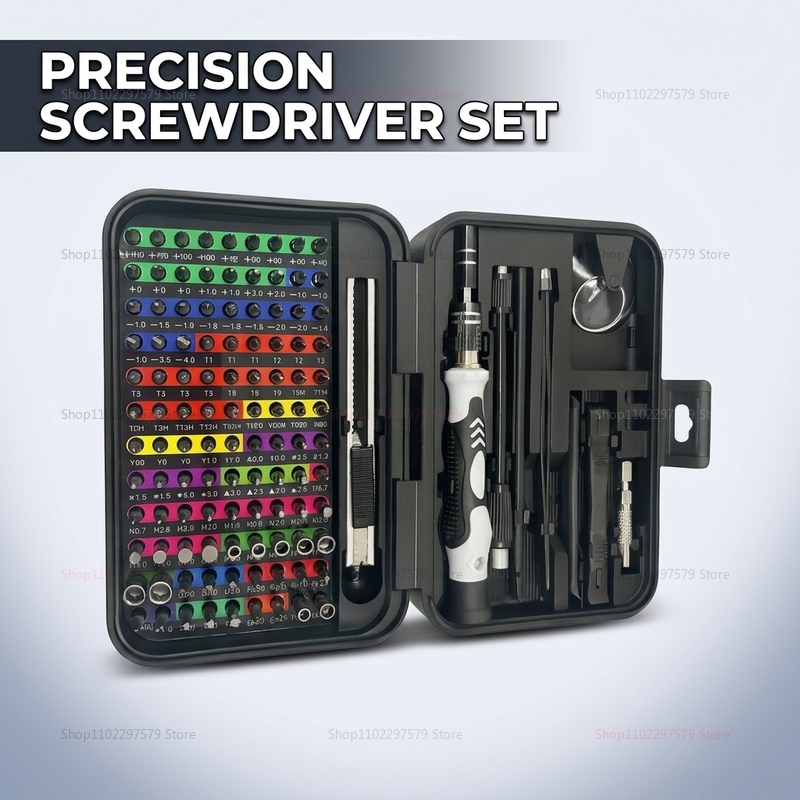 132 in 1 Precision Screwdriver - огляд і ціна Useful Diy Electronics