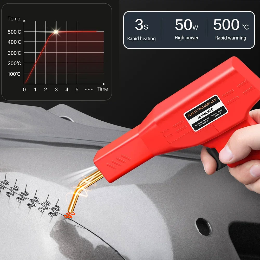 50W Plastic Welding Machine Ki - огляд і ціна Soldering Iron Kit