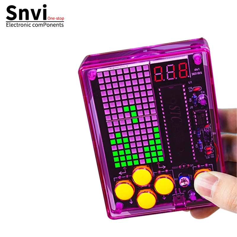 Snvi DIY Pixel Game Console Ki - огляд і ціна Diy Electronics Kids