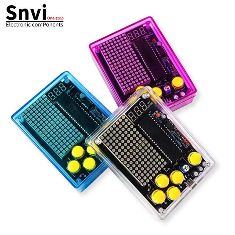 Snvi DIY Pixel Game Console Ki - огляд і ціна Diy Electronics Kids